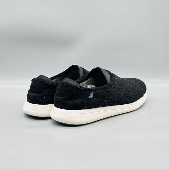 Vessi Shoes Mens 11 Black Sunday Slip On House Slippers Lined Comfort Cozy main image 4